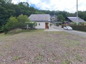 甲斐市大垈、土地の画像です
