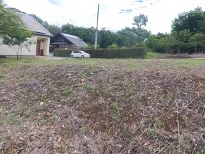甲斐市大垈、土地の画像です