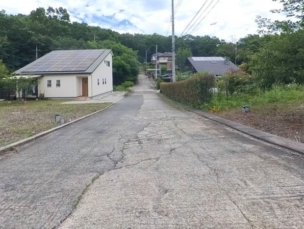 甲斐市大垈、土地の画像です