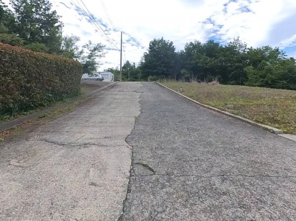 甲斐市大垈、土地の画像です
