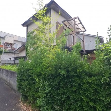 甲府市塩部、土地の画像です