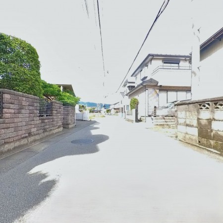 甲府市国母、土地の画像です