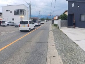 甲府市富竹、土地の画像です