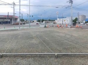 甲府市富竹、土地の画像です