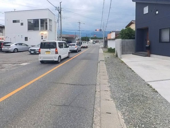 甲府市富竹、土地の画像です