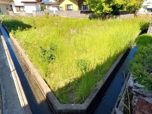 甲斐市竜王、土地の画像です