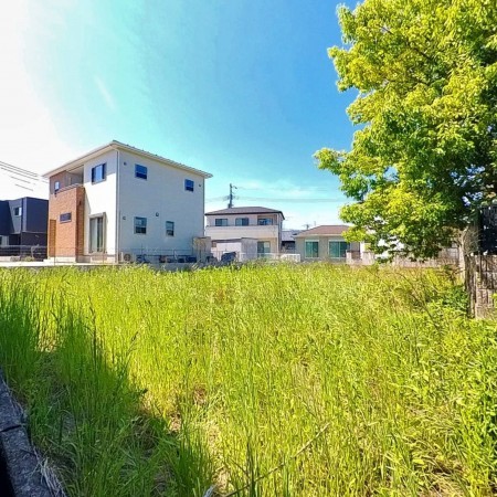 甲斐市竜王、土地の画像です