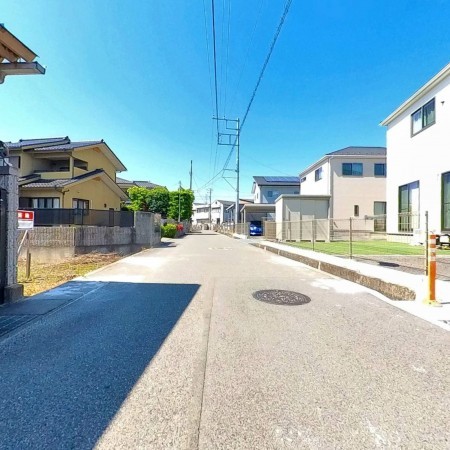 甲斐市竜王、土地の画像です