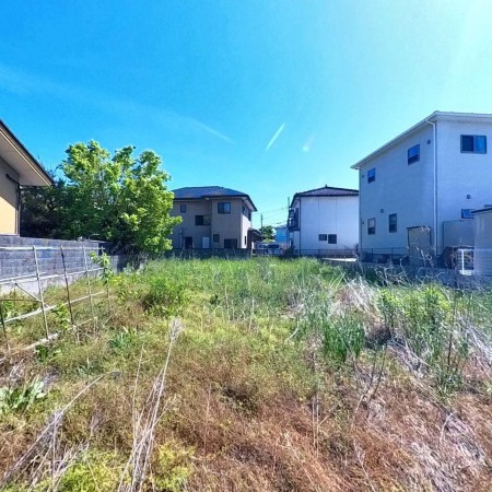 甲斐市竜王、土地の画像です
