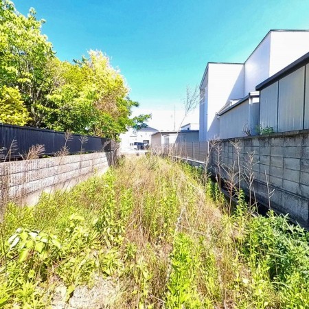甲斐市竜王、土地の画像です