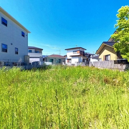 甲斐市竜王、土地の画像です