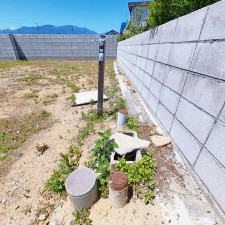 甲府市山宮町、土地の画像です