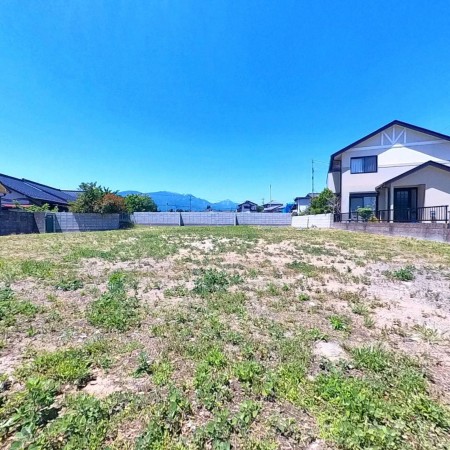 甲府市山宮町、土地の画像です