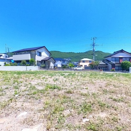 甲府市山宮町、土地の画像です