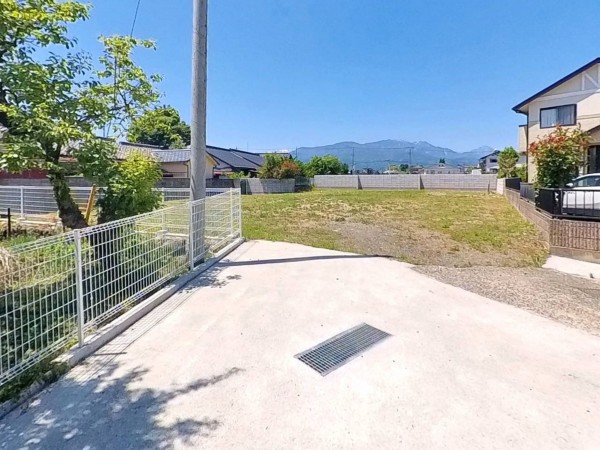 甲府市山宮町、土地の画像です