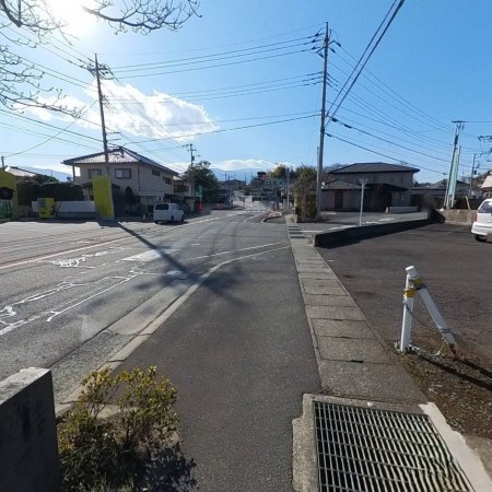 甲斐市島上条、土地の画像です