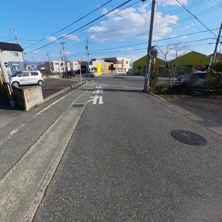 甲斐市島上条、土地の画像です