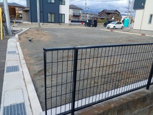 甲府市大里町、土地の画像です