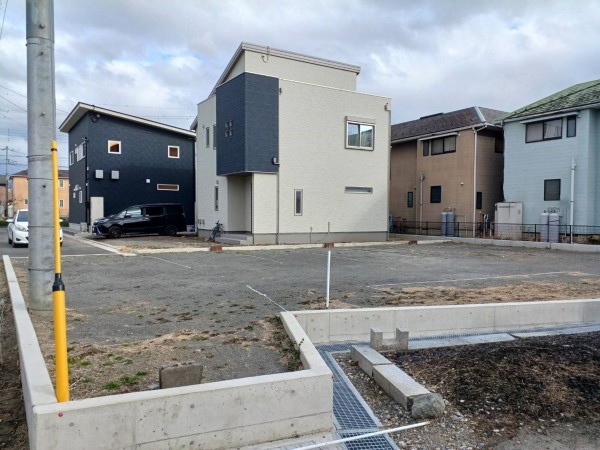 甲府市大里町、土地の画像です