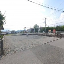 甲府市岩窪町、土地の画像です