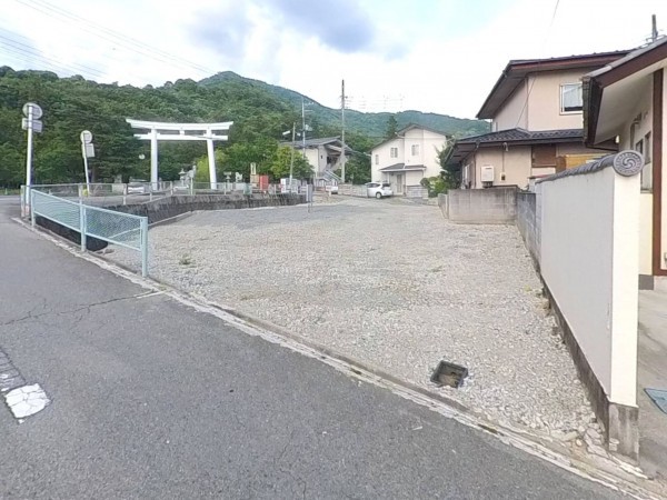 甲府市岩窪町、土地の画像です