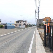 甲斐市万才、土地の画像です
