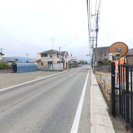 甲斐市万才、土地の画像です