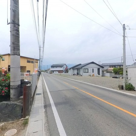 甲斐市万才、土地の画像です