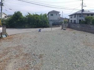 甲府市和田町、土地の画像です