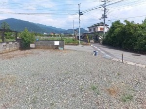 甲府市和田町、土地の画像です
