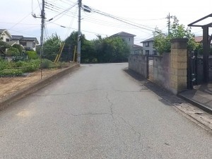 甲府市和田町、土地の画像です