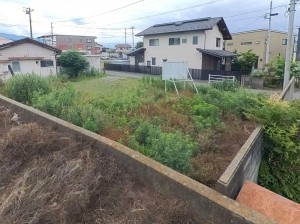 甲斐市中下条、土地の画像です