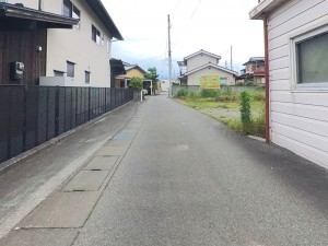 甲斐市中下条、土地の画像です