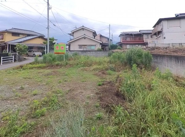 甲斐市中下条、土地の画像です