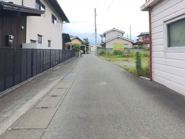 甲斐市中下条、土地の画像です