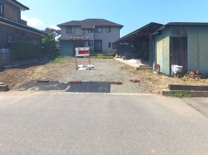 甲府市西高橋町、土地の画像です
