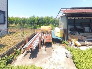 甲府市西高橋町、土地の画像です