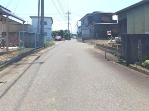 甲府市西高橋町、土地の画像です