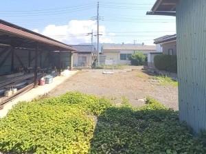 甲府市西高橋町、土地の画像です
