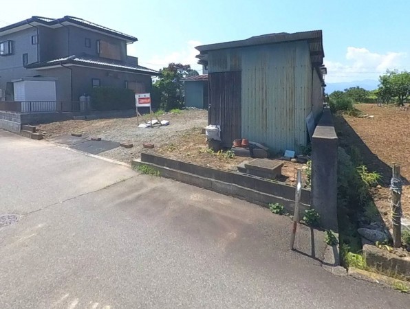 甲府市西高橋町、土地の画像です