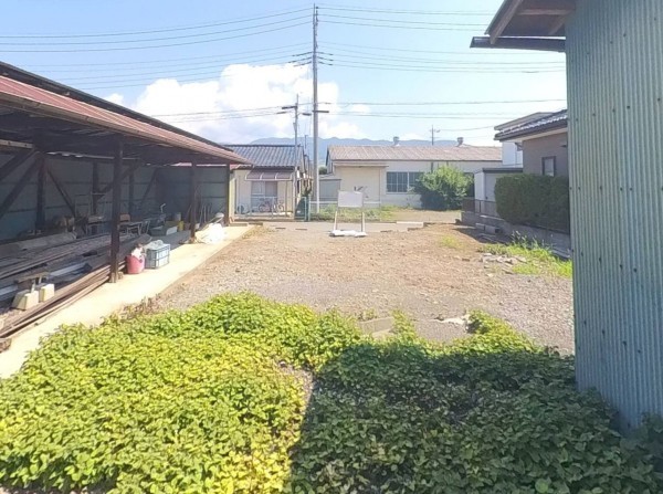 甲府市西高橋町、土地の画像です
