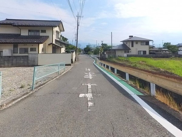 甲府市岩窪町、土地の画像です