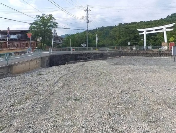 甲府市岩窪町、土地の画像です