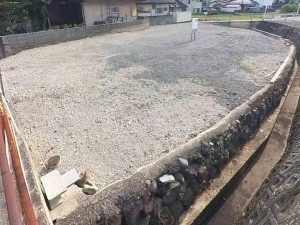 甲府市岩窪町、土地の画像です