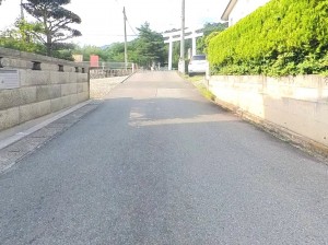 甲府市岩窪町、土地の画像です