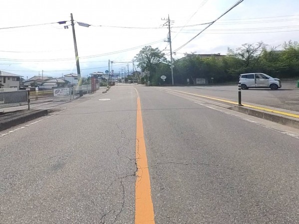 甲府市岩窪町、土地の画像です