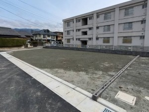 甲府市富士見、土地の画像です