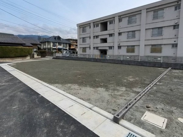 甲府市富士見、土地の画像です