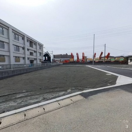 甲府市富士見、土地の画像です