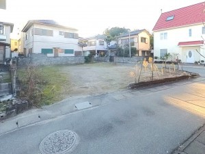 甲府市貢川、土地の画像です